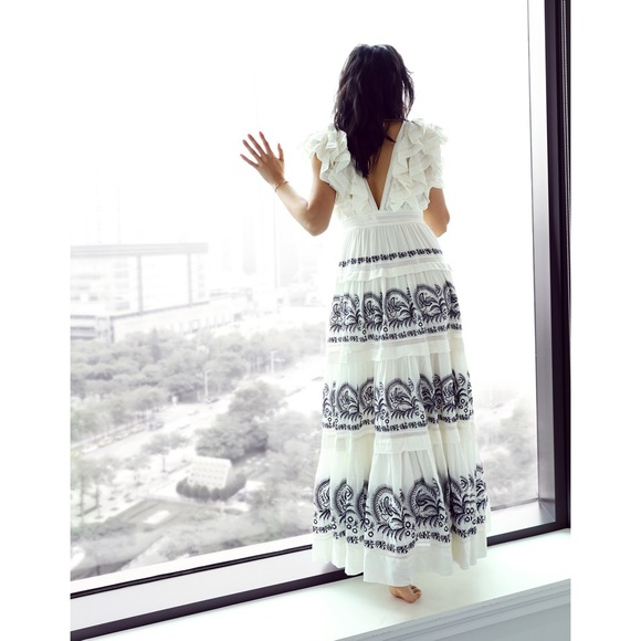 NWT Ulla Johnson Marjorie Dress in Blanc - Picture 4 of 16